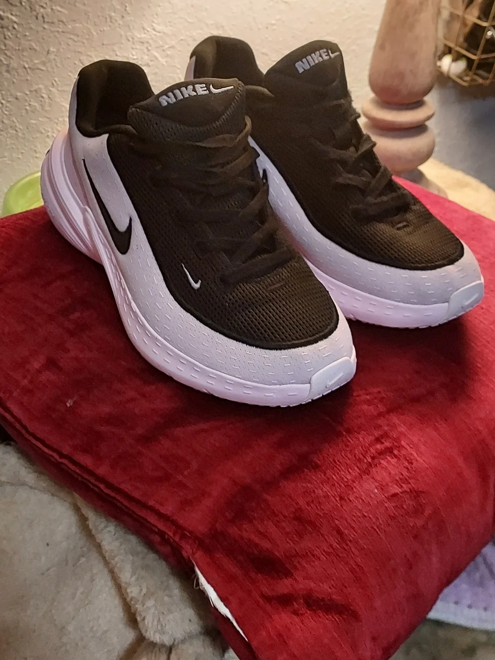 Nike Kids Black and White Sneakers